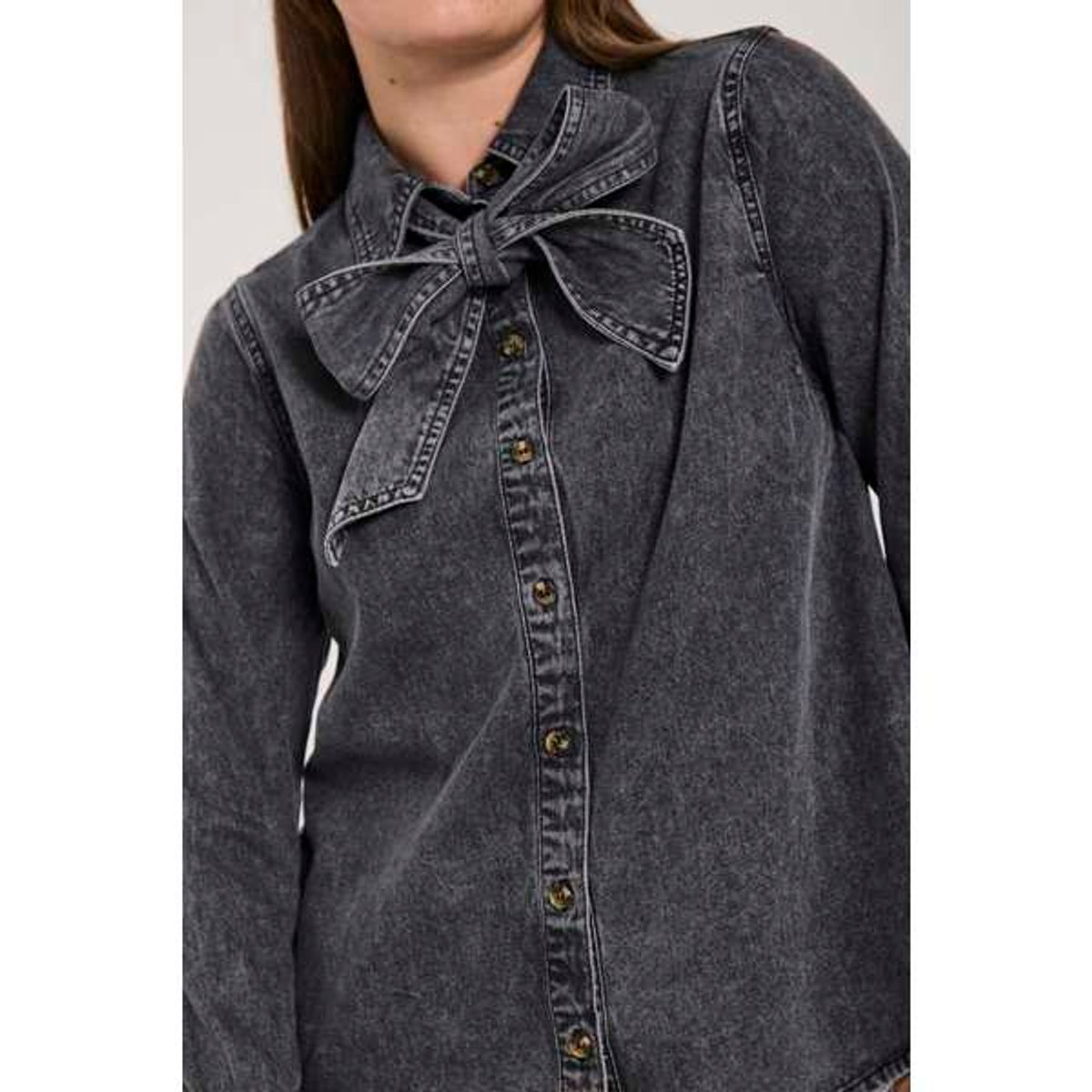 FQLISEA-SHIRT vintage grey denim