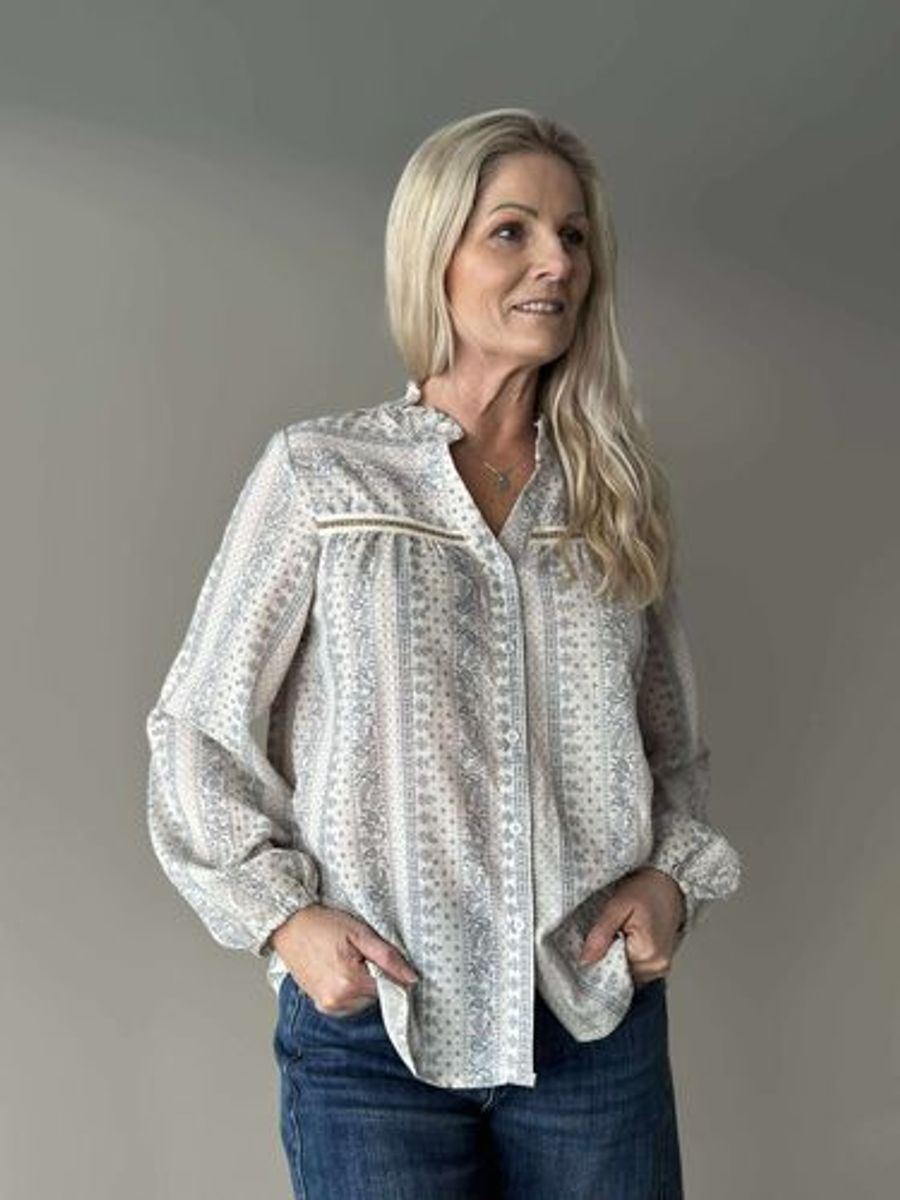 Nathalia Bluse Blå