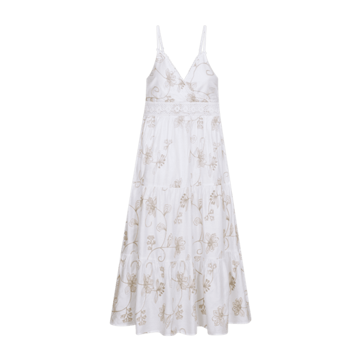 FQJOLA-DRESS Brilliant white/Moonbeam