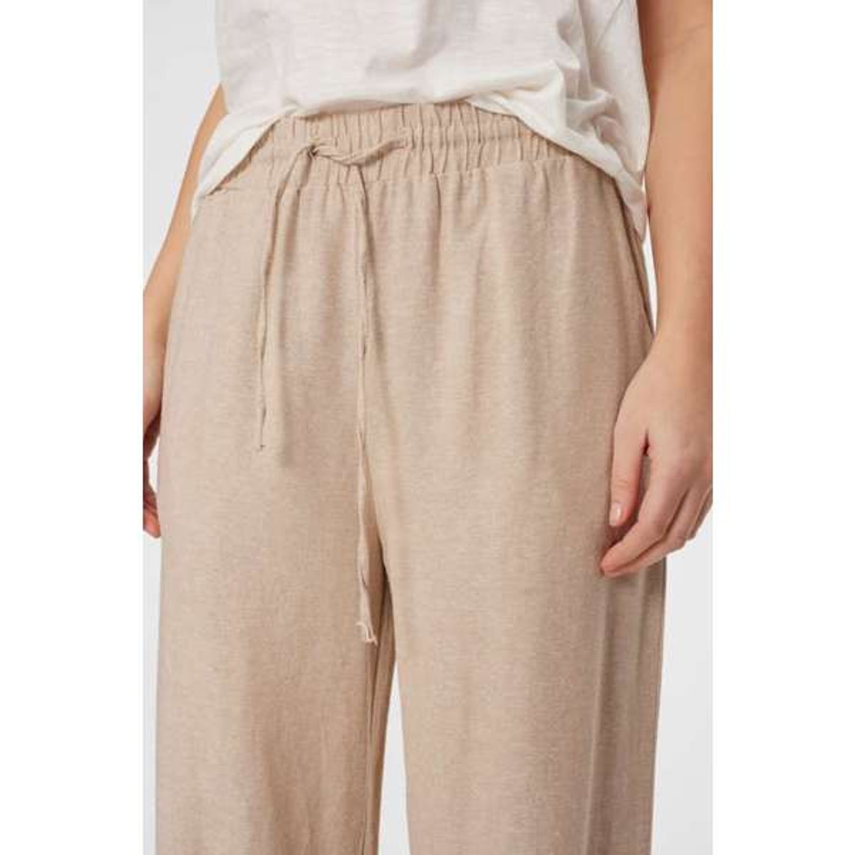 FQLAVA-PANTS Sand melange