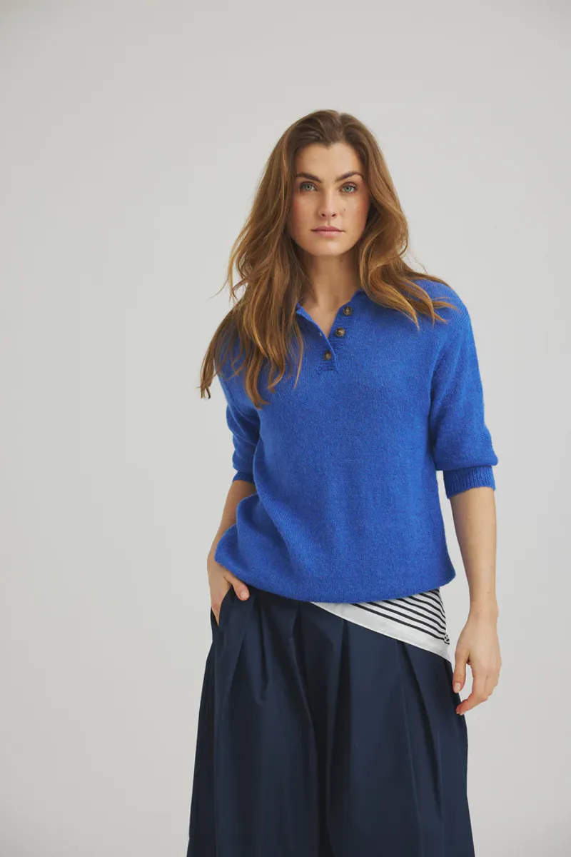 Benedicta knit palace blue